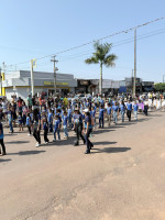 desfile cívico em comemoração ao 7 de Setembro
